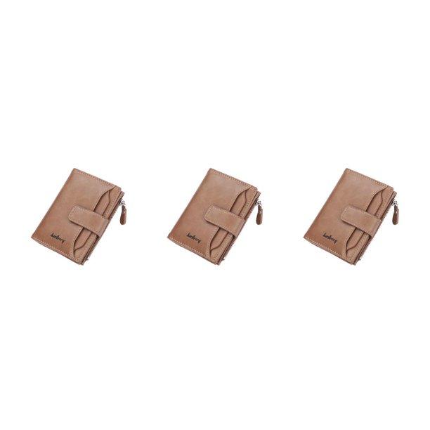 Minnieouse Baellerry Hombre Monedero Cartera de cuero Titular de la tarjeta de crédito Compartimiento de efectivo Monederos portátiles Type1 NO1