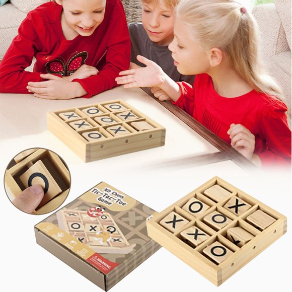 Jkkant Wooden Two Player Battle Game, Hand-Eye Coordination & Intelligence Enlightenment Toy, Fast-Paced Family Educational Game for Kids & Adults
