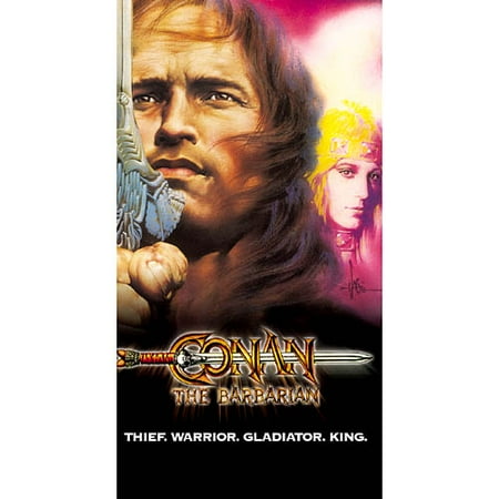 Conan The Barbarian (1982) Vintage VHS Tape - (Arnold Schwarzenegger)