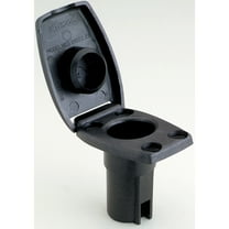 Attwood 91022-7 Oval Two-Pin Base for Angled Pole Light