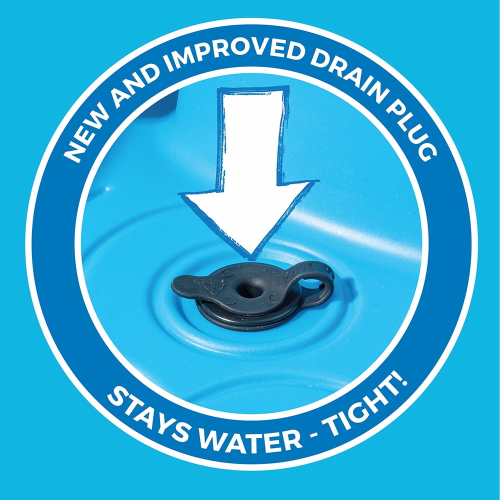 step2 rain showers splash pond water table kids playset with 13 piece accessory set