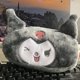 thumbnail image 1 of Estilo Japonés Anime Sanrio Cinnamoroll My Melody Kuromi Bordado Lindo Niños Mochila Kawaii Dibujos Animados De Gran Capacidad Nylon Niñas Bolsa Escolar Mujeres De Mano [Lluvia], 1 of 4