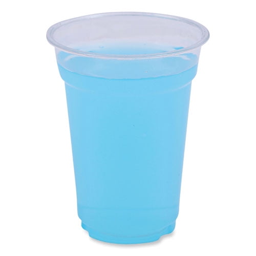 Clear Plastic Cold Cups, 9 oz, PET, 50 Cups/Sleeve, 20 Sleeves/Carton Clear Plastic Cold Cups, 9 oz, PET, 50 Cups/Sleeve, 20 Sleeves/Carton