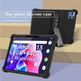 thumbnail image 6 of Hoibon For KADYBE ANTEMPER D115/YOSAVlOR YQCP20 Tablet/Vortex TAB10/DOOGEE T10 T10S T10 Pro/TOOTON/For kimlok 2024 10.1 inch Case with [Kickstand] [Case for Kids Kids Friendly] Silicone Case - Black, 6 of 7
