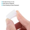 thumbnail image 3 of Uxcell 12 Pcs Tapones de Goma Sólida de Silicona Blanca, Tapones Cónicos para Fregaderos, Diámetro de 11 mm a 15 mm, 3 of 6