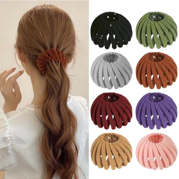 Pinzas para el pelo XINYU con forma de nido de pájaro