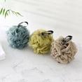 thumbnail image 4 of Loofah-Bath-Sponge Set by Shower Bouquet 2-Pack, Extra Large Mesh Pouf Soft Scrubber for Men and Women - Exfoliate with Big Black & White Gentle Cleanse in Beauty Bathing Accessories, 4 of 8
