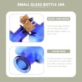 thumbnail image 6 of GETAJGHSD Miniature Glass Bottles Blue 10Pcs 1.0x0.9In, 6 of 8