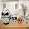 thumbnail image 3 of 5 Uds Adorables Clásicas Matryoshka para Navidad de Mesa, 3 of 9