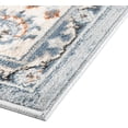 thumbnail image 3 of Rugs.com Charlotte Collection Rug – 9' x 12' Light Blue Low-Pile Rug Perfect For Living Rooms, Large Dining Rooms, Open Floorplans, 3 of 5