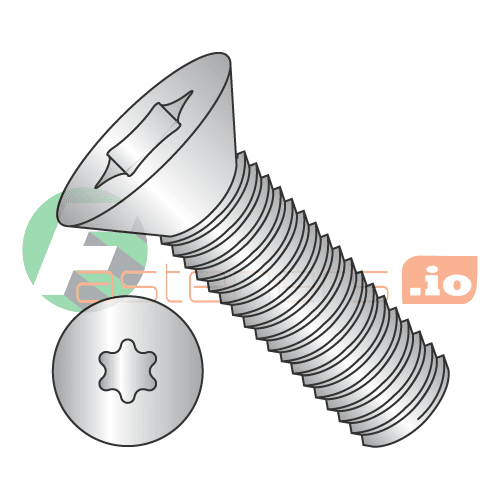 10-24 x 3/4" Machine Screws / Six-Lobe (Torx) / Flat Head / 18-8 Stainless Steel (Quantity: 3,500 pcs)