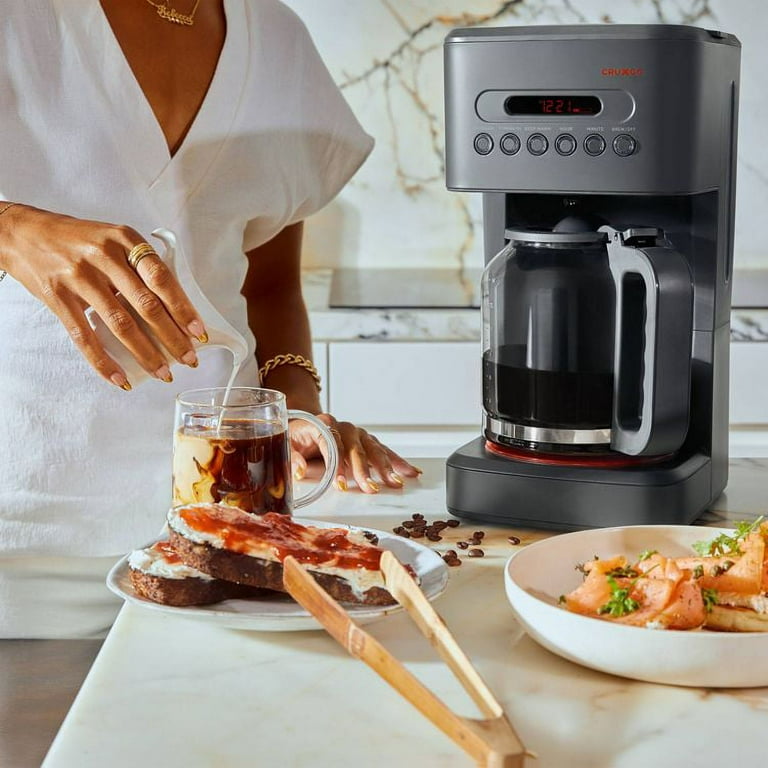 14-Cup Programmable Coffee Maker with Touch-Activated Display