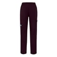 thumbnail image 1 of Adar Universal Natural-Rise Multipocket Cargo Tapered Leg Pants Petite - 506P - Eggplant - S, 1 of 7