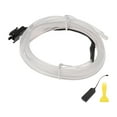 thumbnail image 1 of Cuerda de luz LED EL de 1m Unique Bargains, tira de luz de neón flexible para iluminación interior de automóviles, caja de batería (3V) blanca, 1 of 7