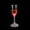 Red, variant on Water Bottle LED Luminous Cups Light up Champagne Glasses Stemless Champagne Flutes Ambient Champagne Glasses Food Grade Creative Wine Glasses for Festivals Christmas (4.1 Oz Multi Color)