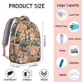 thumbnail image 6 of Pioneer Flower Backpack for School,Cute School Bag,Schoolbag with Adjustable Shoulder Straps & Padded Back,15.3"x11"x7.1".﻿, 6 of 6