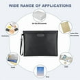 thumbnail image 6 of Fireproof Document Bag With Lock Waterproof Storage Organizer Pouch Fr File Cash, 6 of 6