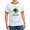 Navy/White, variant on CafePress - Support Ukraine I Stand With Ukraine P T Shirt - 100% Cotton Ringed T-Shirt