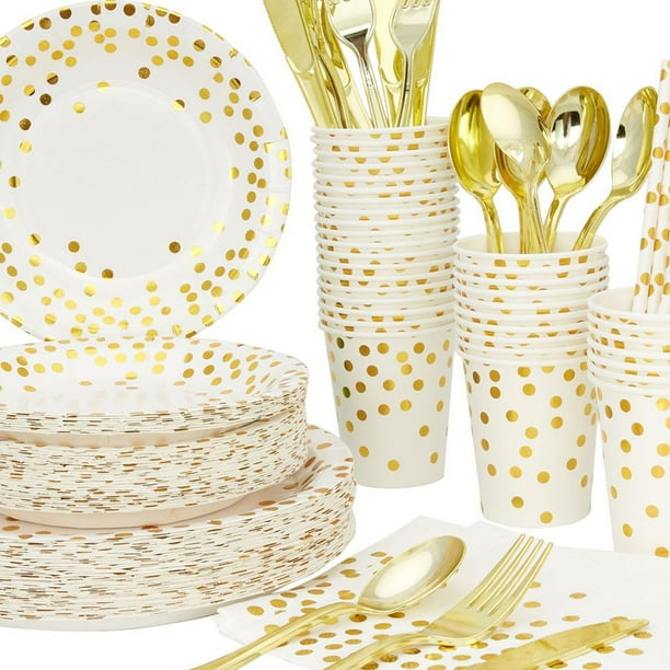 Juego de platos y vasos walmart sale