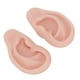 thumbnail image 4 of 1 par de modelos de orejas de silicona, suaves y flexibles, modelo de simulación de orejas para exhibición de aretes, ejercicio de perforación de orejas, color de piel medio, 4 of 15