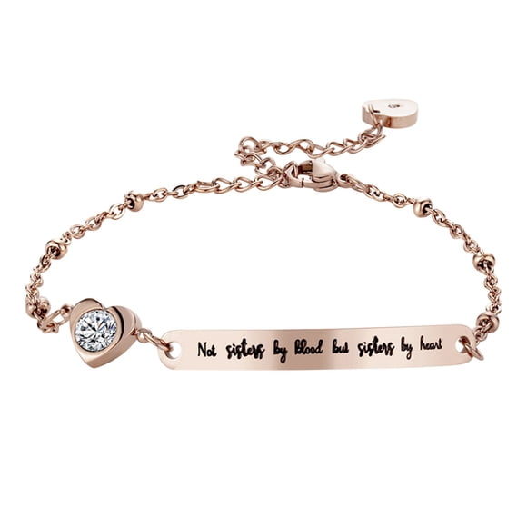 Not Sisters By Blood But Sisters By Heart Bracelets Jewelry Best Friends Bracelet Bangle Friend Jewelry Friendship Gift