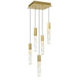 thumbnail image 1 of Greta Integrated LED Brass Mini Pendant, 1 of 3