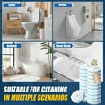 thumbnail image 6 of 50PC Toilet Bowl Wand Refills, Replacement Cleaning Heads for Disposable Toilet Brushes, Bathroom Cleaning Pads Compatible with Household Brushes & Scrubbers, Toilet Refill Pack, 6 of 7