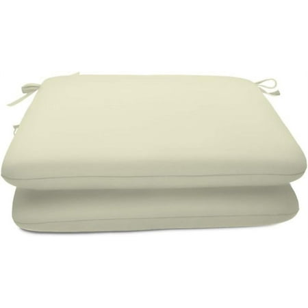 Sunbrella Patio Cushions - (2 Pack) - 20  W X 18  L X 2.5  T  Outdoor Chair Cushion With Comfort  Style & Durability Designed For Outdoor Living - Made In The