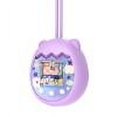 thumbnail image 1 of Funda de silicona para máquina de mascotas E con forma de animal de dibujos animados para Tamagotchi Pix (púrpura), 1 of 9
