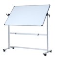 thumbnail image 2 of VIZ-PRO Double-sided Magnetic Mobile Whiteboard, 60 x 36 Inches, Aluminium Frame and Stand, 2 of 5