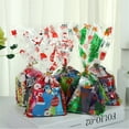 thumbnail image 4 of Yuarrent Bolsa de embalaje de dulces de Navidad de 50 Uds., bolsa de regalo de Papá Noel, almacenamiento de galletas y aperitivos, de bolsillo OPP, Type3 NO3 Yuarrent HA001657-04, 4 of 6