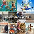 thumbnail image 4 of iPhone 12 Mini Waterproof Case, 360° Full Body Protection Underwater Cover IP68 Certified Dustproof Snowproof, 4 of 5