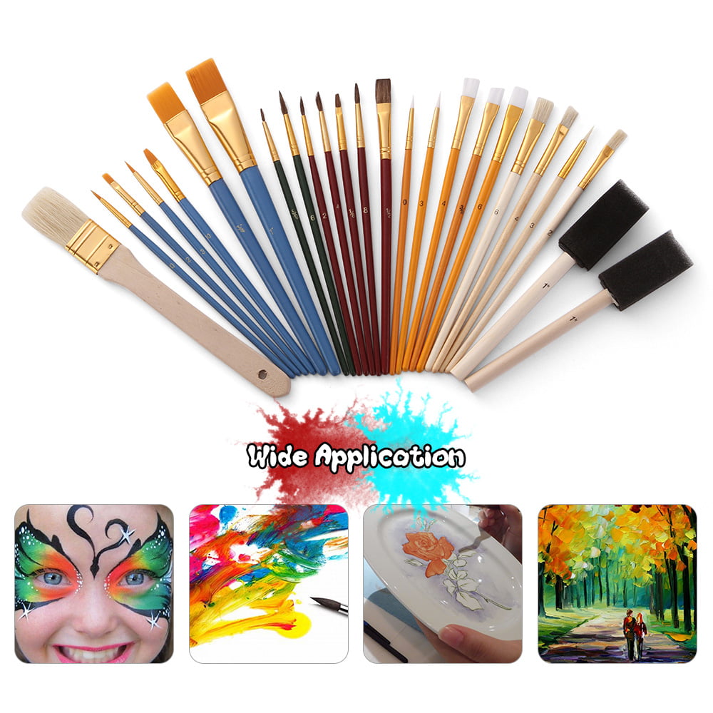  Tofficu 7pcs Detailing Suit for Kids Acrylic Paint Brushes for  Kids Kits Oil Paint Brushes Thin Paint Brushes Printbrush Suits for Kids  Watercolor Brushes Craft Supplies Hair Bamboo Child