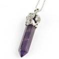 thumbnail image 1 of Natural Stones Healing Point Pendants Necklaces Leaf Jewelry, 1 of 6