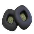 thumbnail image 1 of 1 par de almohadillas para los oídos, almohadillas para auriculares, almohadillas para los oídos de repuesto, funda para cojines para los oídos negro + Geen, 1 of 7