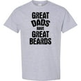 thumbnail image 3 of Inktastic Great Dads Have Great Beards T-Shirt, 3 of 5