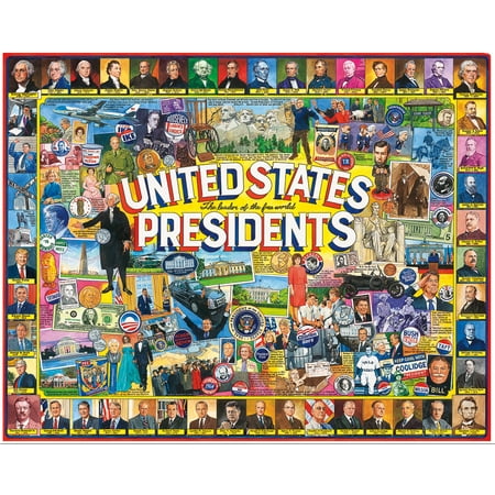 White Mountain Puzzles United States Presidents - 1000 Piece Jigsaw Puzzle