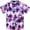 a-Purple25259, variant on Kids Short Sleeve Hawaiian Shirt With Coconut Tree Print Spread Collar Casual Loose Fit Top For Boys Girls Summer Vacation Beach Activities Casual Top