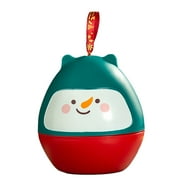 SUSHANG Christmas Gift Box Container PP Material Portable Snowman Panda Design for Creative Holiday Gifts and Festive Decorations Sturdy and Large Capacity Perfect for Storing Jewelry Candy Gift