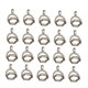 thumbnail image 4 of Houderco 20Ud Conjunto De Charms Colgantes De Aleación Plateada Para Manualidades En Joyería, 4 of 8