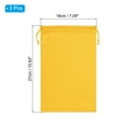 thumbnail image 2 of Unique Bargains Ski Goggle Bag, 3 Pack Microfiber Snow Goggles Case Sleeve, Yellow, 2 of 7
