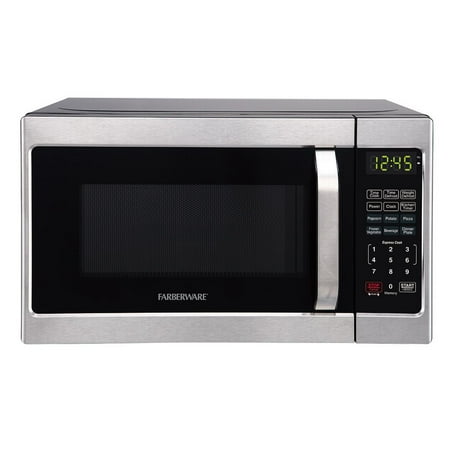 Farberware - Classic 0.7 Cu. Ft. Countertop Microwave with Speed Cooking - Silver