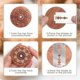thumbnail image 2 of 14PCs Wooden Bread Lame Cutting Set,UFO Bread Lame Scoring Tool Including 2 Bread Tool,2 Protective Covers,10 Blades, 2 of 5