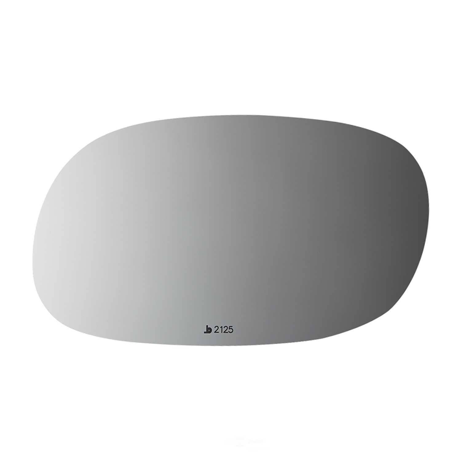 Burco 2125 Left Side Mirror Glass for Chevy Camaro, Monza, Vega, Pontiac Astre