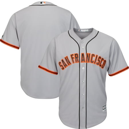 - San Francisco Giants Majestic Official Cool Base Jersey - Gray