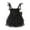 a-Black19770, variant on Girls Dress Toddler Solid Color Tiered Tulle Dress With Gold Star Bow Tie Shoulder Strap Sleeveless Flared Mini Dress For Party Dress Up