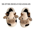 thumbnail image 4 of Jumpingount Inicio Mujeres Adorable Zapatilla Niñas Reutilizable Lavable Invierno Otoño Diapositivas Señoras PVC Sandalias antideslizantes Calzado 40-41, 4 of 6