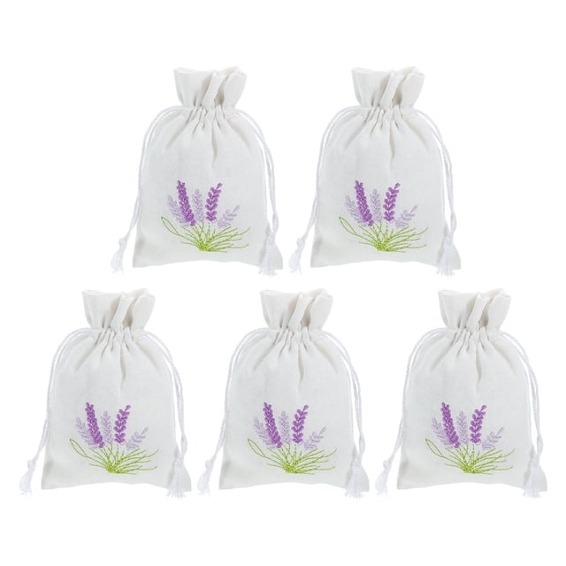 unbranded 5Ud Bolsas Para Sachet De Lavanda Con Cordón Para Guardar Flores Y Accesorios