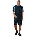 thumbnail image 2 of Champion Big & Tall Men's Vapor Performance T-Shirt Pieced (XLT, Charcoal), 2 of 4