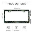 thumbnail image 6 of Fern Forest and Birds License Plate Frames for Women Men Car Plate Holder Cover Metal Tag Aluminum Car Accessories Front Rear Plate Decor, 6 of 6